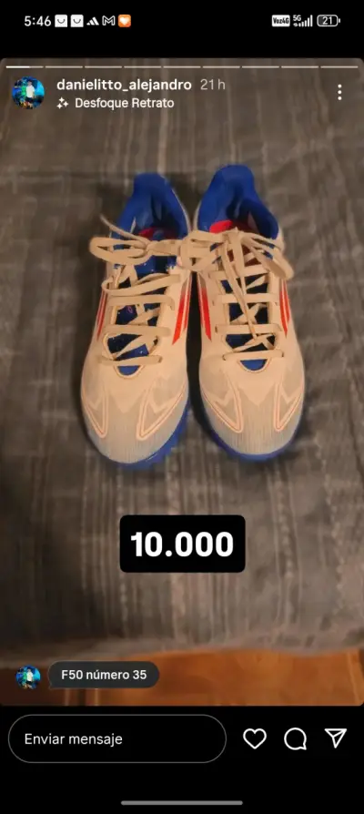 Zapatos deportivos Adidas Messi - miniatura 3
