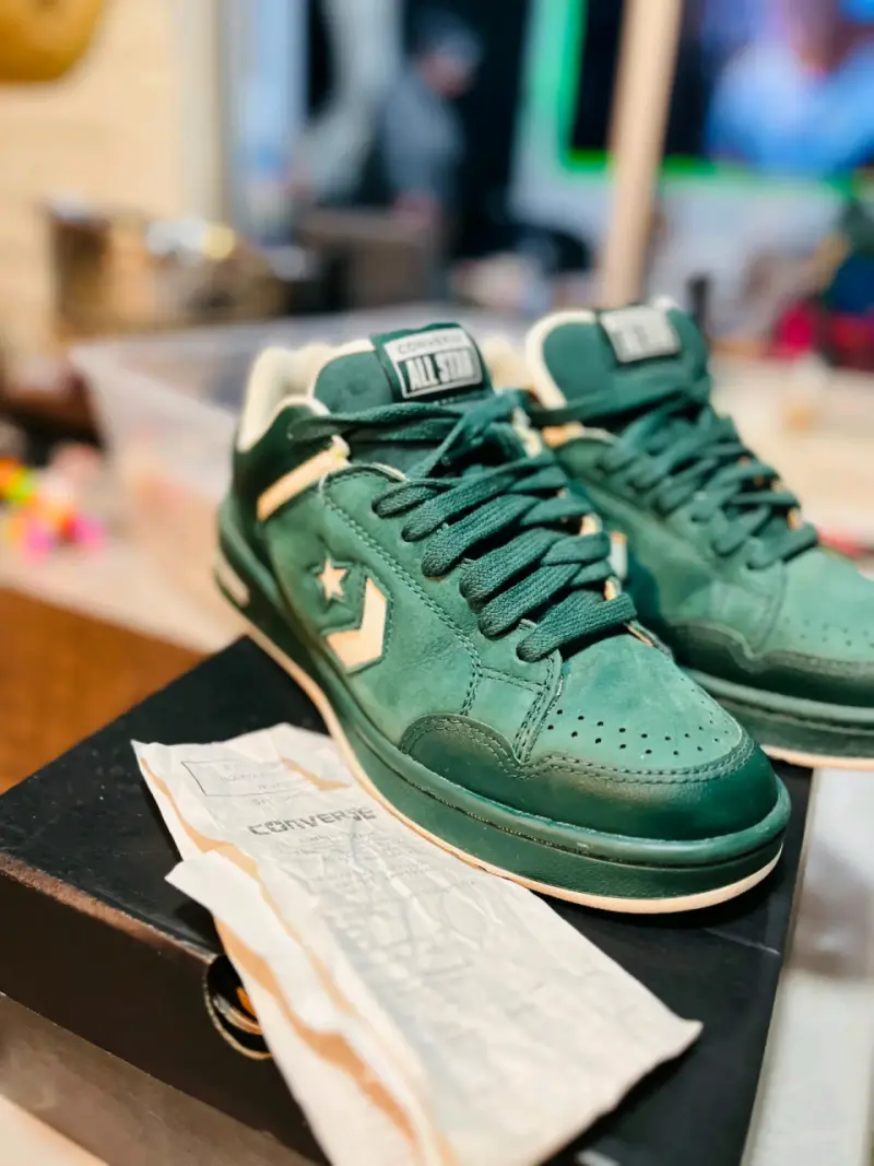 Zapatillas Converse All Star verdes - 4