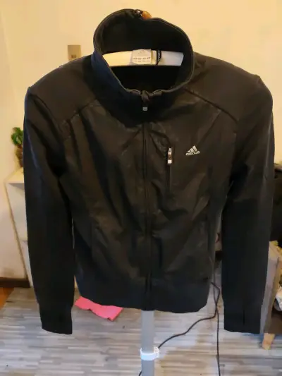 Chaqueta negra Adidas hombre - miniatura 1