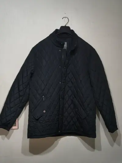 Chaqueta negra acolchada Wolf & Hank - miniatura 1