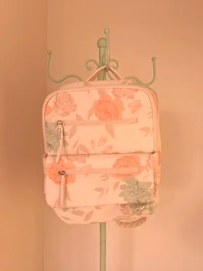 Mochila estampada floral Sei - miniatura 1