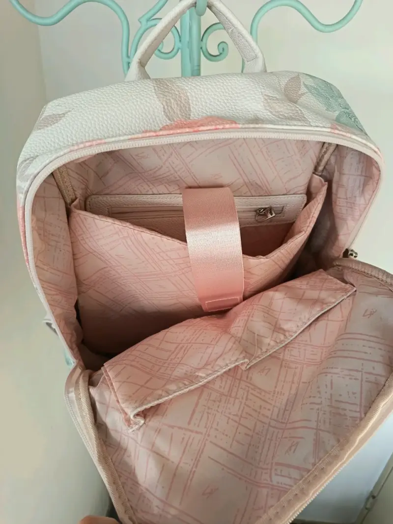 Mochila estampada floral Sei - 3