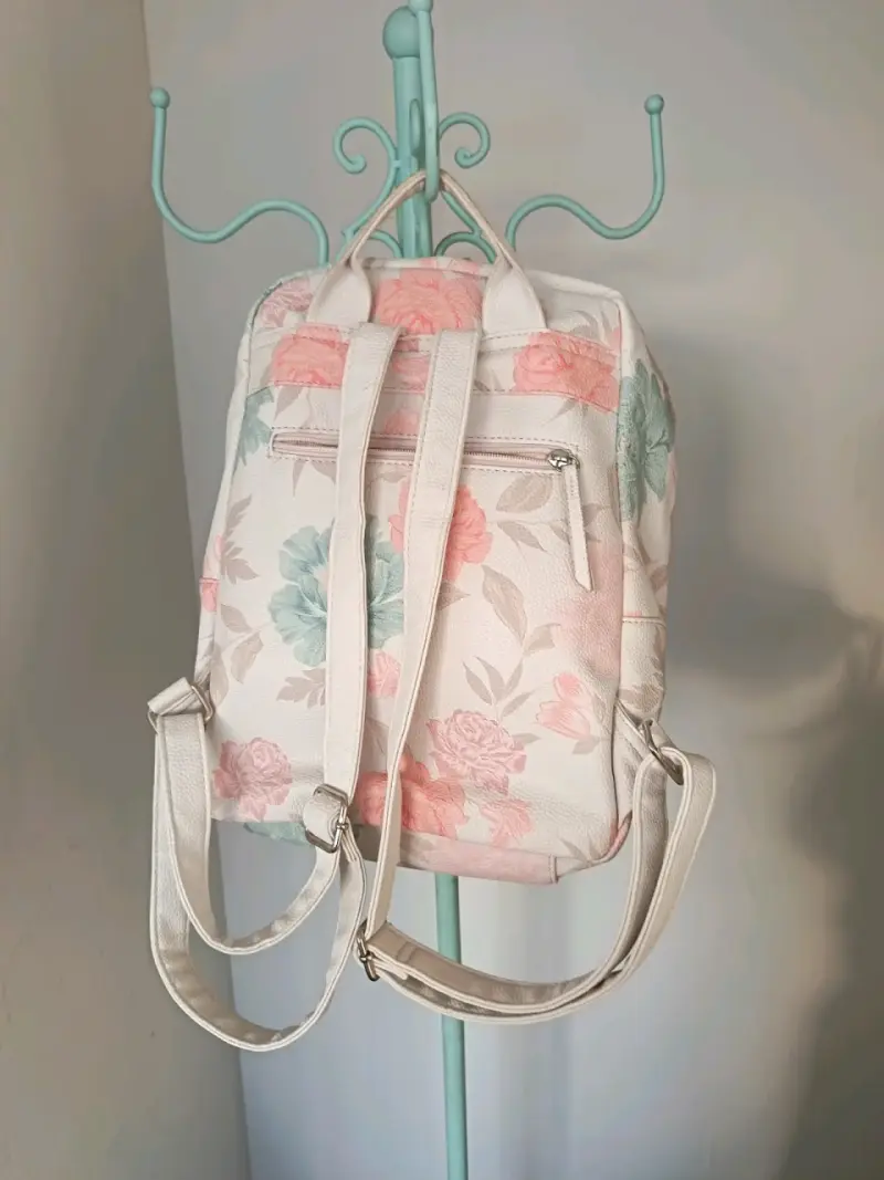 Mochila estampada floral Sei - 4