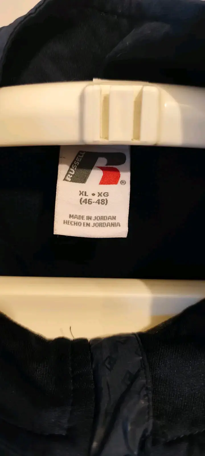 Polerón negro Russell talla XL - 1