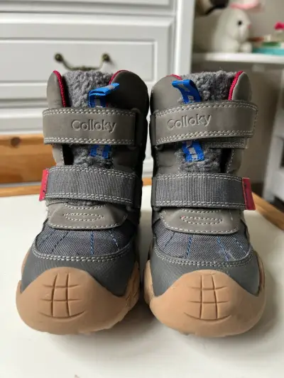 Botines invierno niño Colloky gris 26 - miniatura 1