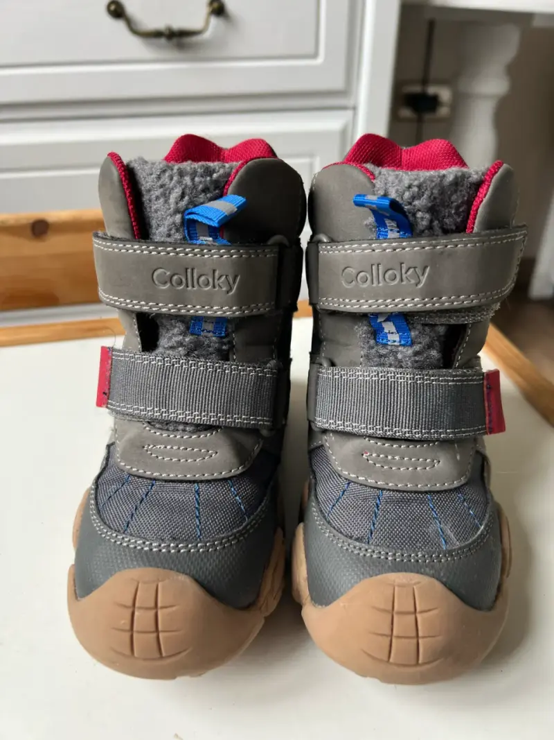 Botines invierno niño Colloky gris 26 - 2