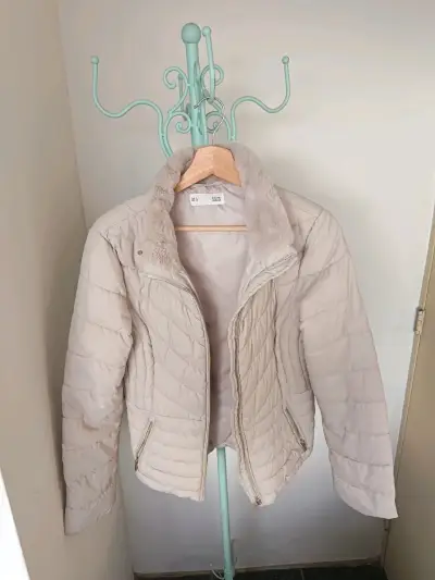 Chaqueta acolchada beige mujer Sfera - miniatura 1