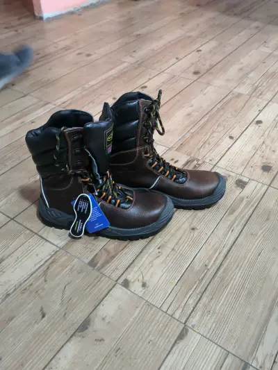 Botas de trabajo nuevas café - miniatura 1