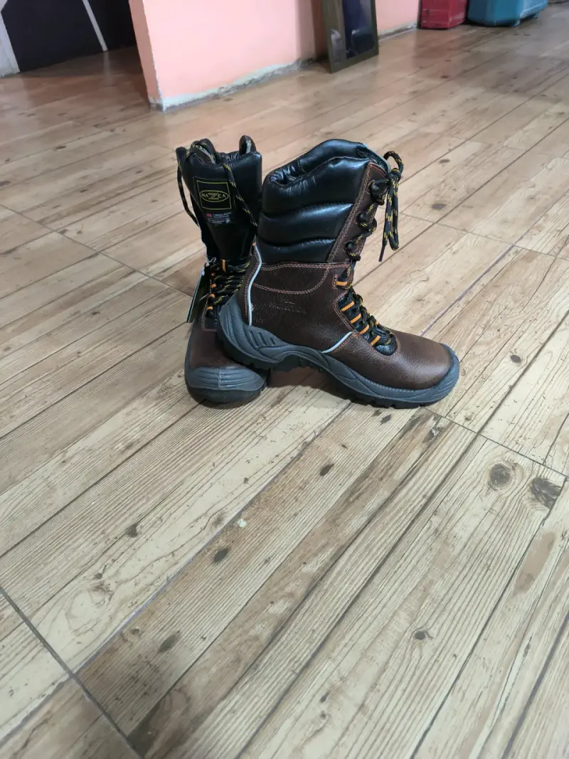 Botas de trabajo nuevas café - 2