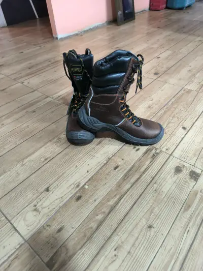 Botas de trabajo nuevas café - miniatura 2