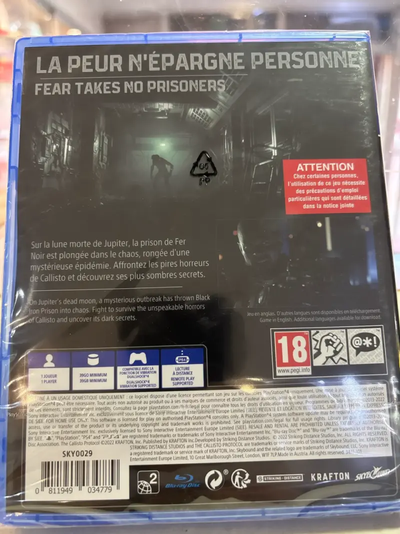 Juego PS4 The Callisto Protocol europeo - 2