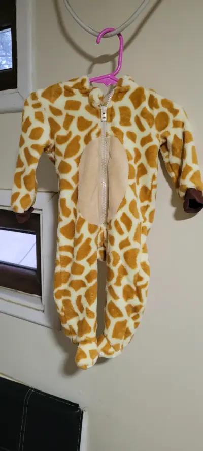Pijama de jirafa infantil - miniatura 1