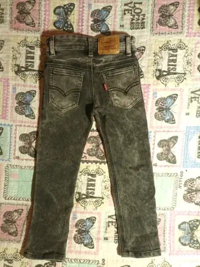 Jeans gris desgastados - miniatura 2