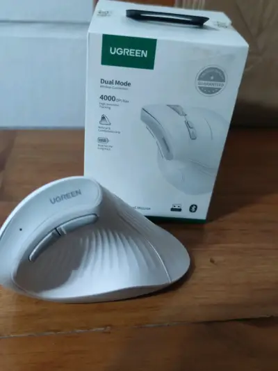 Mouse inalámbrico UGREEN blanco - miniatura 1