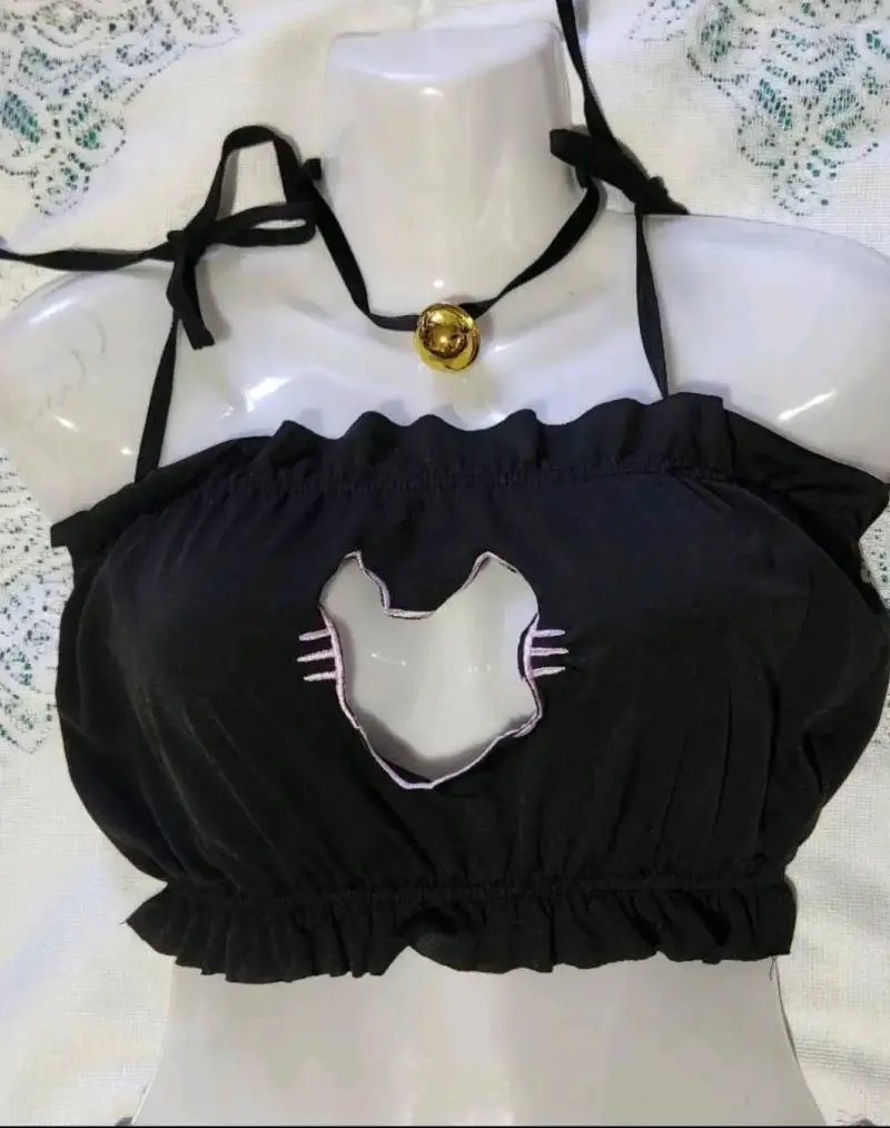 Conjunto gatita con cascabel - 2