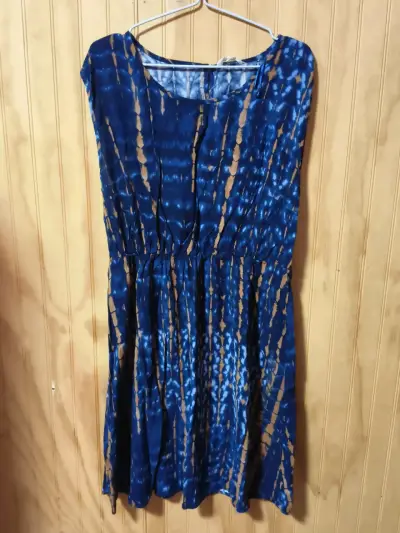 Vestido azul - miniatura 1