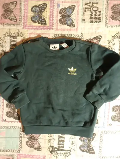 Polerón verde Adidas - miniatura 1
