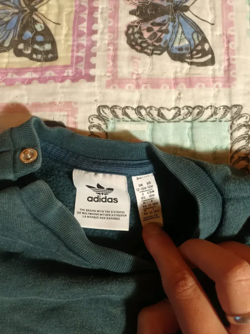 Polerón verde Adidas - 2