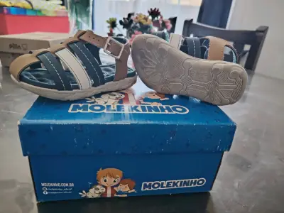 Zapatos de bebé Pillin azul - miniatura 2