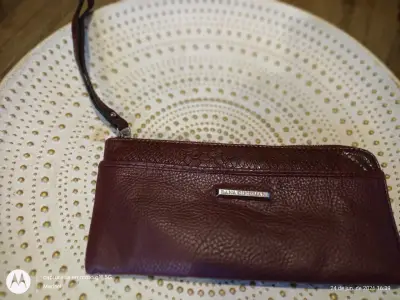 Cartera estampada marrón - miniatura 4