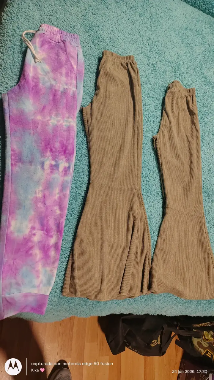 TriPack de pantalones niña talla 12-14 - 2