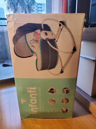 Silla nido mecedora 5 en 1 Nueva - miniatura 2