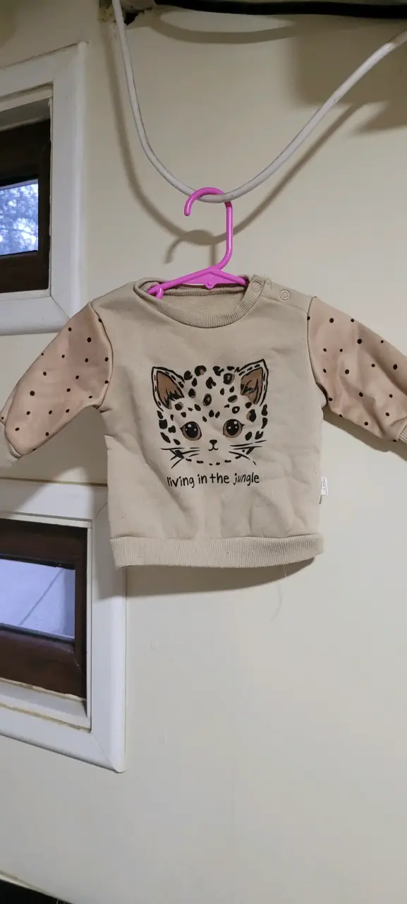 Polerón infantil estampado animal