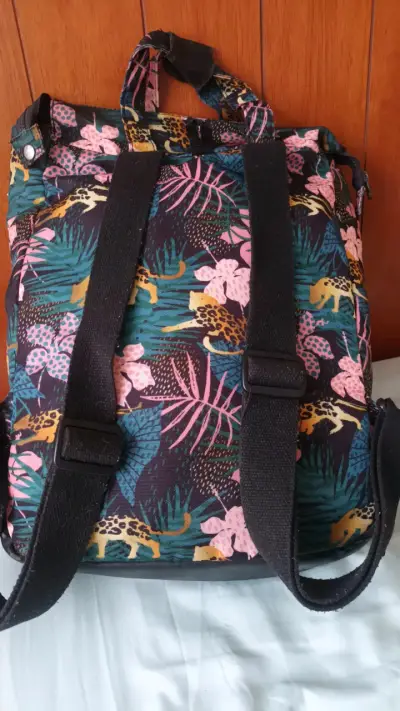 Mochila estampada Flamingos - miniatura 2