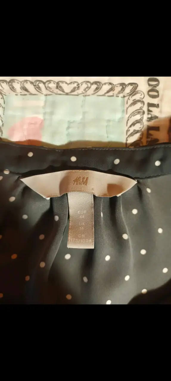 Vestido negro con lunares - 3
