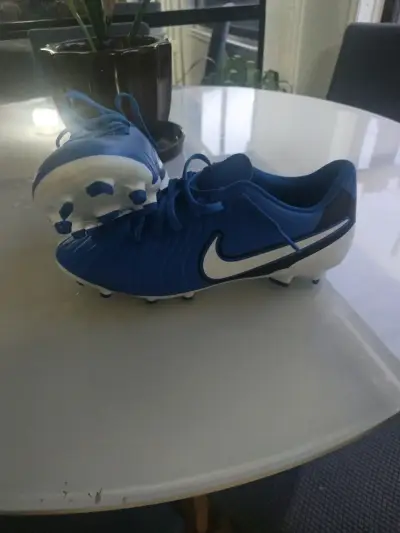 Zapatos de fútbol Nike azules - miniatura 1