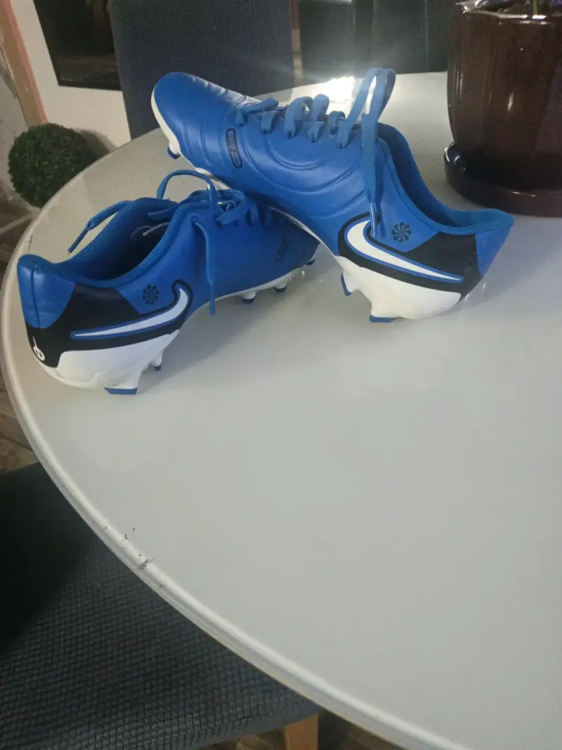 Zapatos de fútbol Nike azules - 2