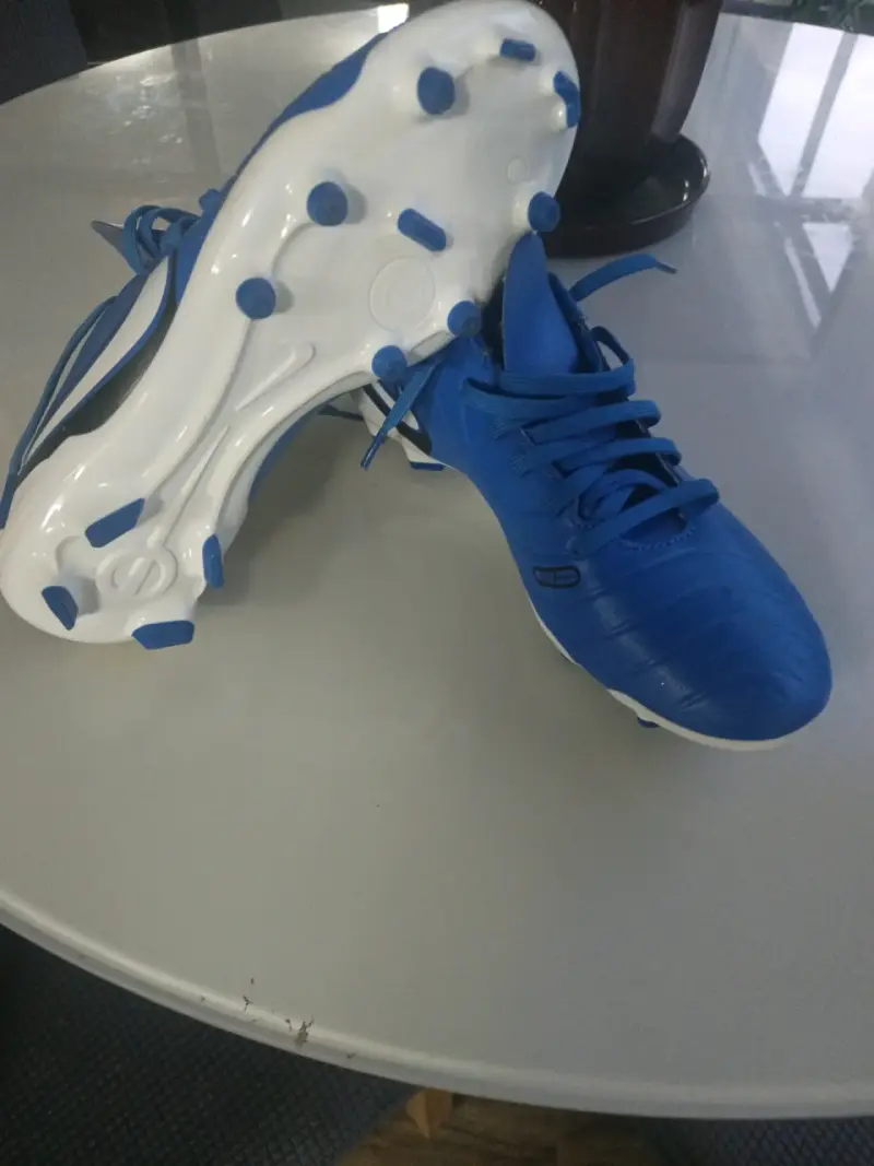 Zapatos de fútbol Nike azules - 4