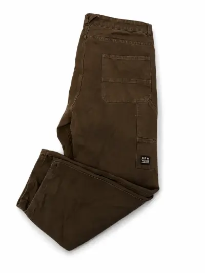 Pantalones cargo marrones - miniatura 2