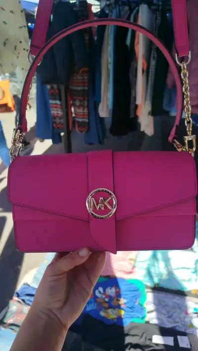 Cartera rosada con dos tipos de correa ajustable - miniatura 5