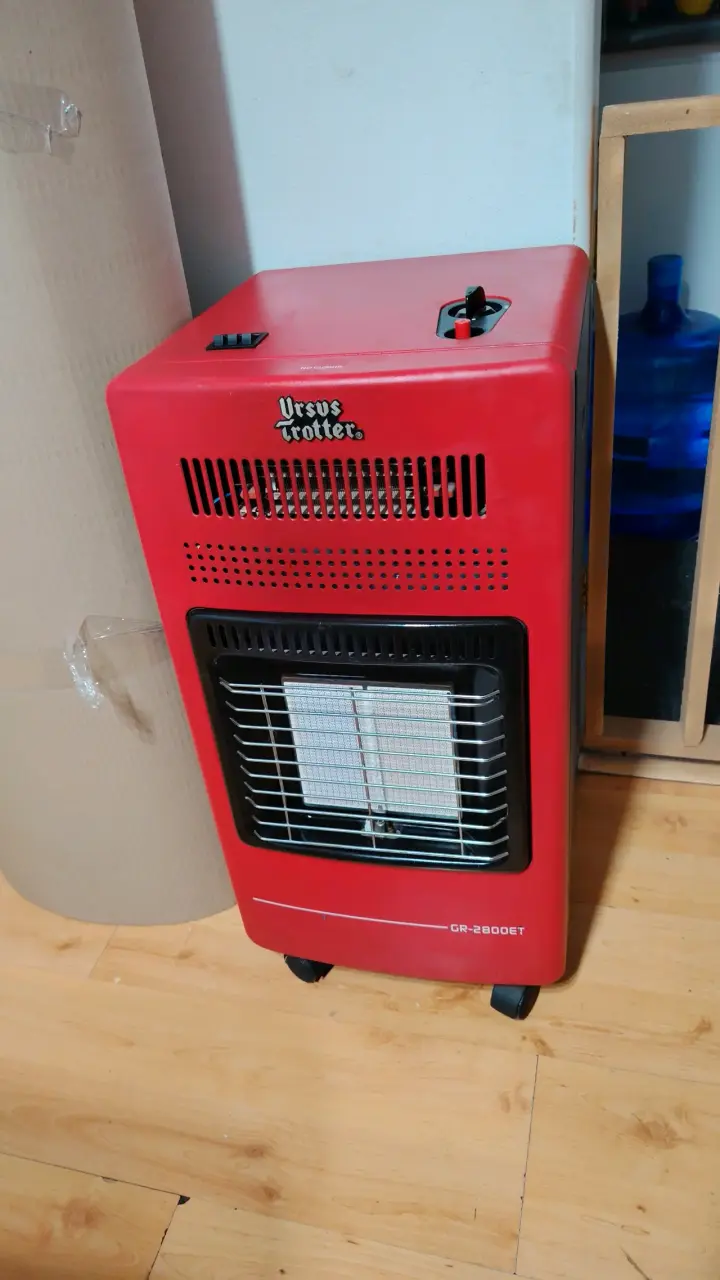 Calefactor portátil Ursus Trotter rojo