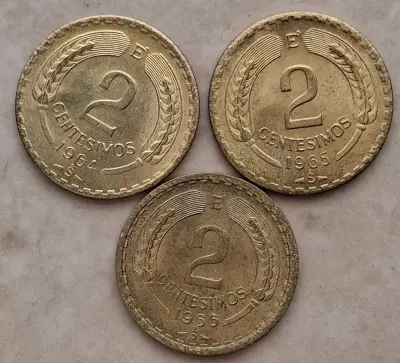 Monedas antiguas Chile 2 centésimos - miniatura 1