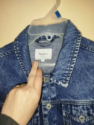Chaqueta de mezclilla azul - miniatura 3