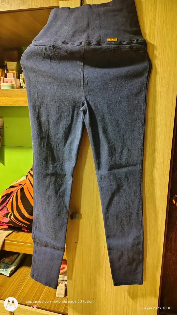 Pantalones leggings azul oscuro - 2