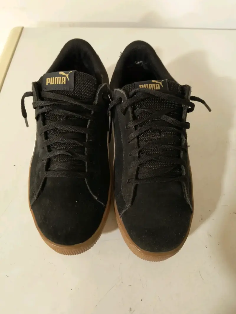 Zapatillas negras Puma clásicas - 3
