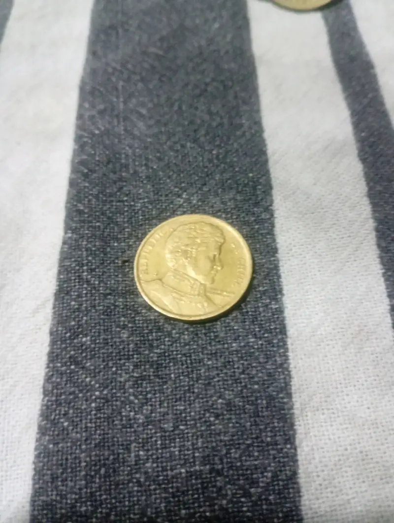 Moneda 10 pesos 1997 - 2