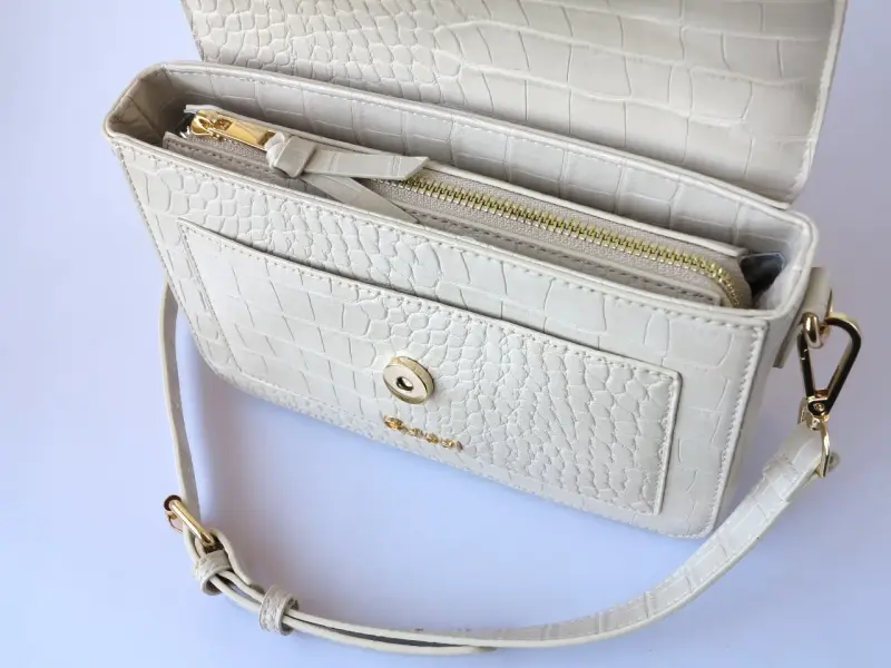 Cartera GACEL Bandolera Grande - Nueva! - 4