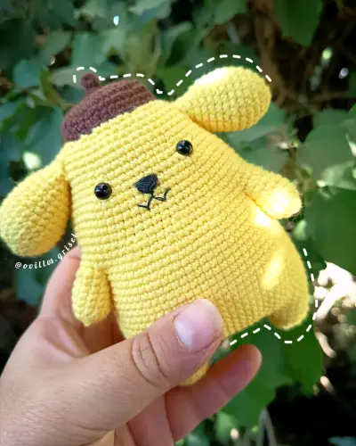 Amigurumi de PomPomPurin - miniatura 1