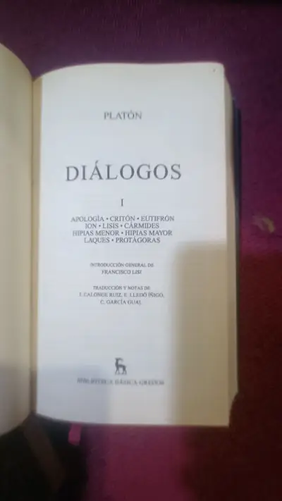 Diálogos 1.2.3.4.5.6 de Platón - miniatura 2
