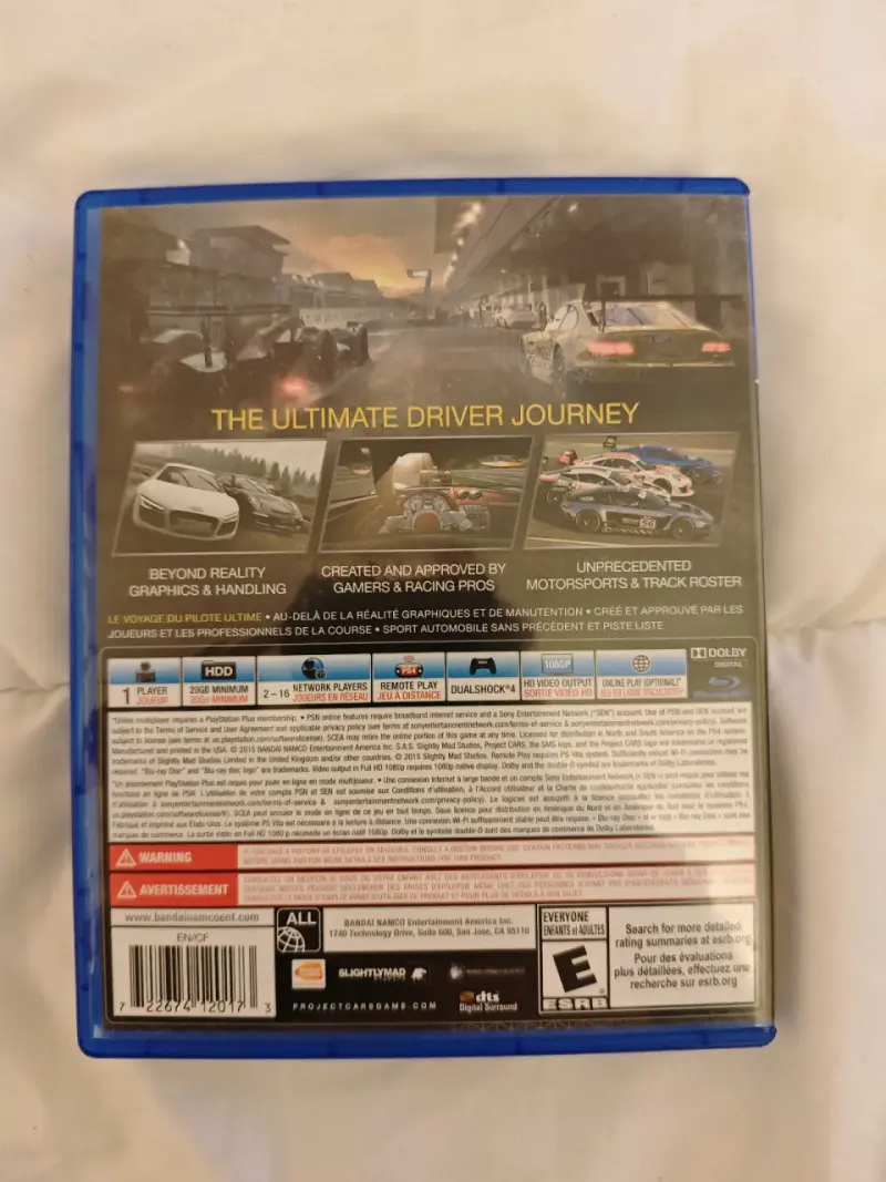 Juego Project Cars PS4 - 2