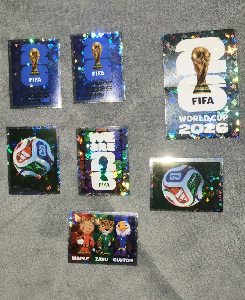 Stickers coleccionables Copa Mundial 2026