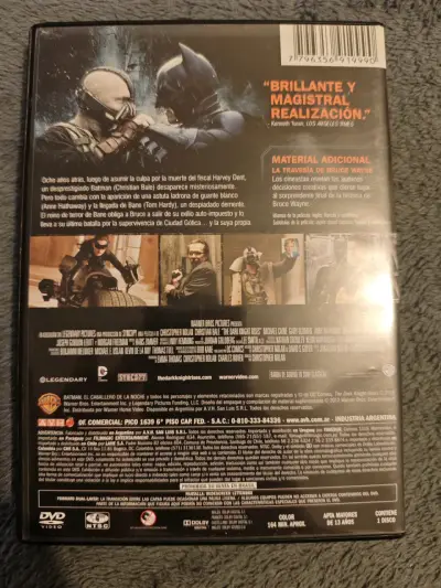 DVD Batman El Caballero de la Noche Asciende - miniatura 2