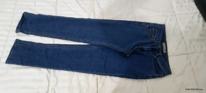 Jeans negros con parches - 5