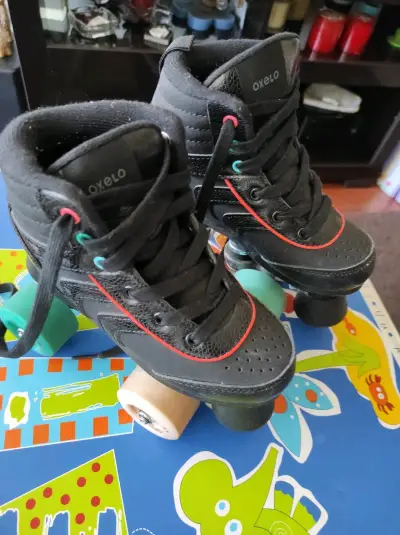 Patines negros Oxelo - miniatura 1