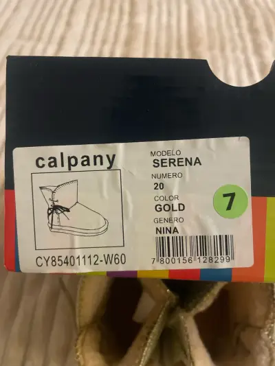 Botines calpany talla 20 - miniatura 4