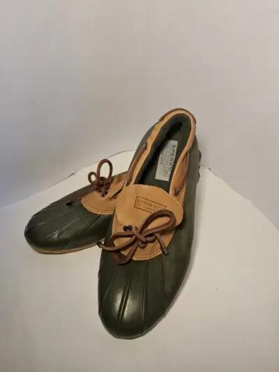 Zapatos impermeables de cuero y goma - miniatura 2